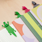 Lexi the Rex Bookmark | Pink