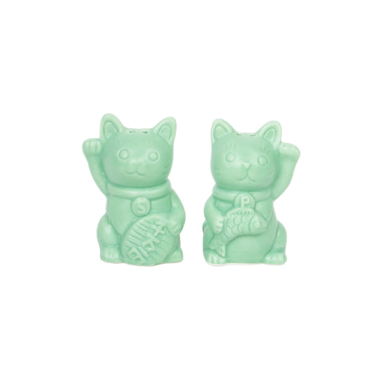 Lucky Cat Salt & Pepper Set