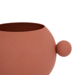 Luxe Collection Large Round Vase | Terracotta | 17cm