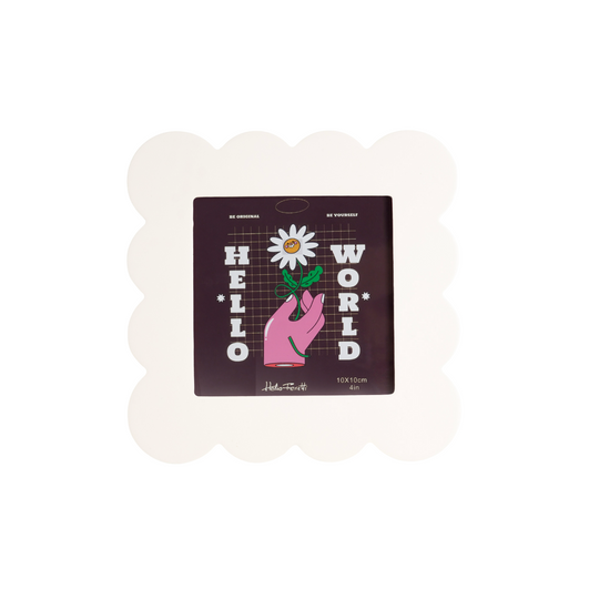 Petal Photo Frame | Beige| 15x15cm