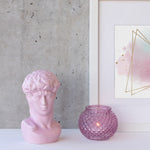 Michelangelo's David Bust Statue | Angel Pink