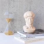 Michelangelo's David Bust Statue | White