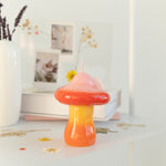 Mushroom Candle | Ombre Sunset | Small