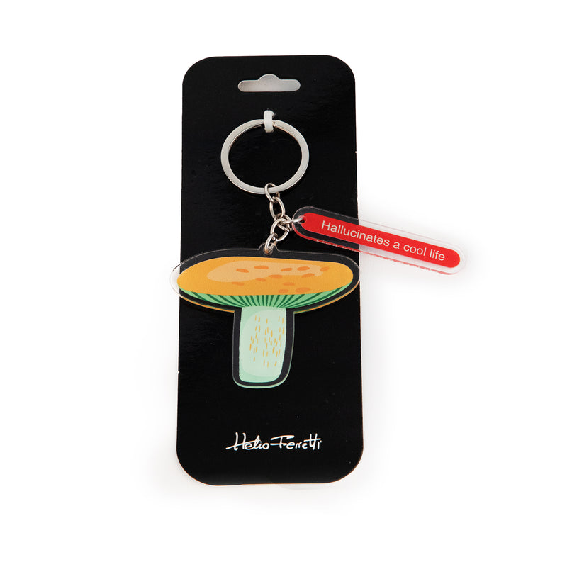 Mushroom Keyring