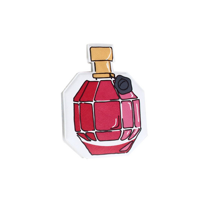 Perfume Bottle Manicure Set | Red Bottle