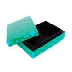 Resin Decorative Box | Blue & Green