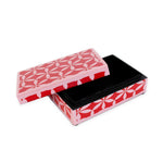 Resin Decorative Box | Red & Pink