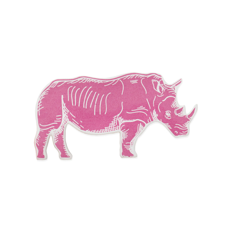 Rhino Jewellery Tray | Pink & White