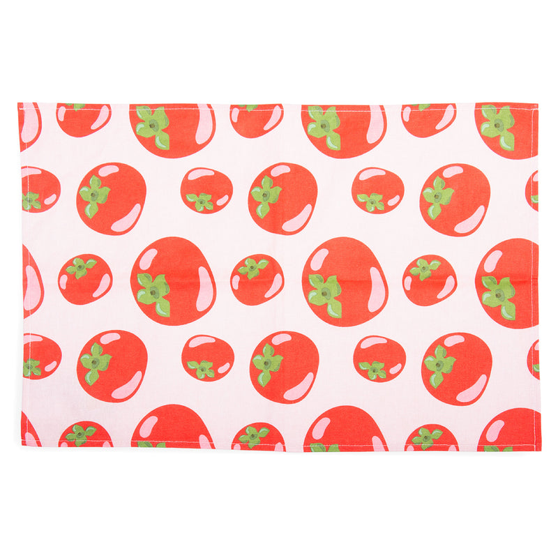 Tomato Print Kitchen Tea Towel