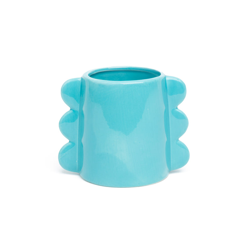 Waves Medium Vase | Blue | 11cm