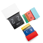 Wooden Desk Calendar | Bright Rainbow