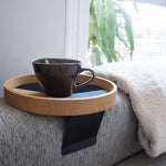 Wooden Sofa Tray | Blue