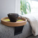 Wooden Sofa Tray | Pink