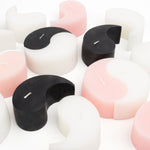 Ying & Yang Candles | Black & White | Set of 2