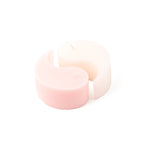 Ying & Yang Candles | Pink & White | Set of 2