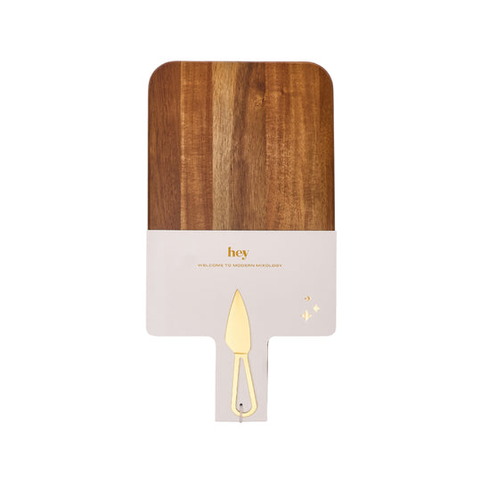 The Garth Cheese Board & Knife Set