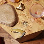 The Maple Wine Bottle Opener | Gold | Stainless Steel