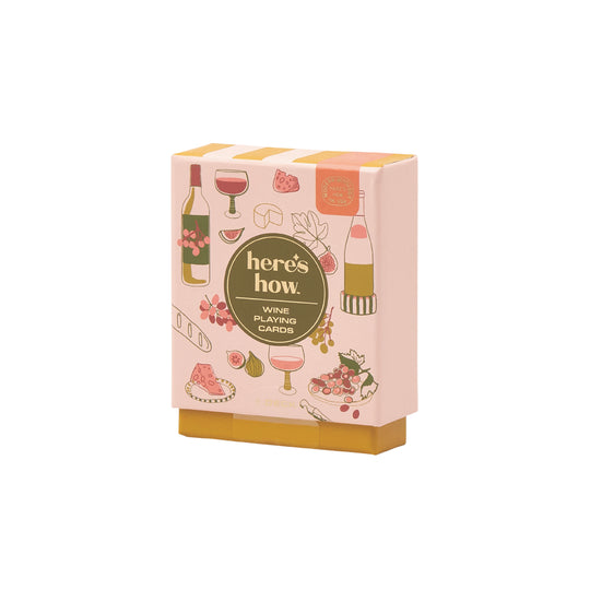 Wine Playing Cards Game