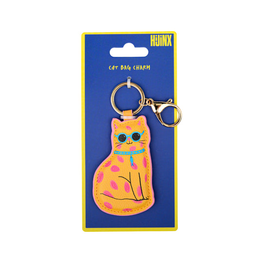 Hijinx Cat Bag Charm | Orange