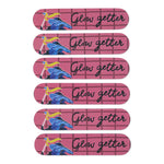 Hijinx 'Glow Getter' Ostrich Emery Boards | Set of 6