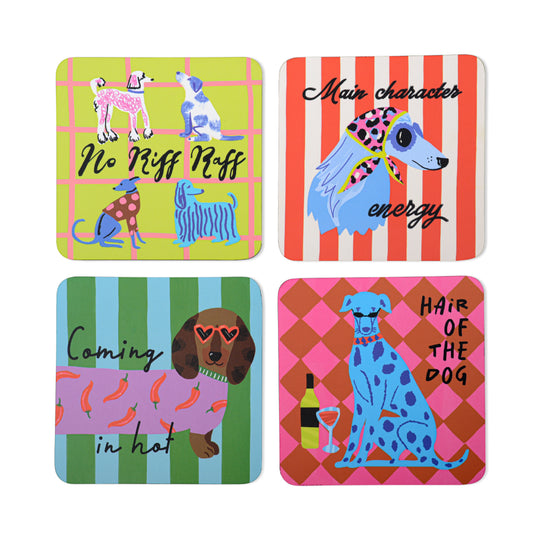 Hijinx Dog Lover Coasters | Set of 4