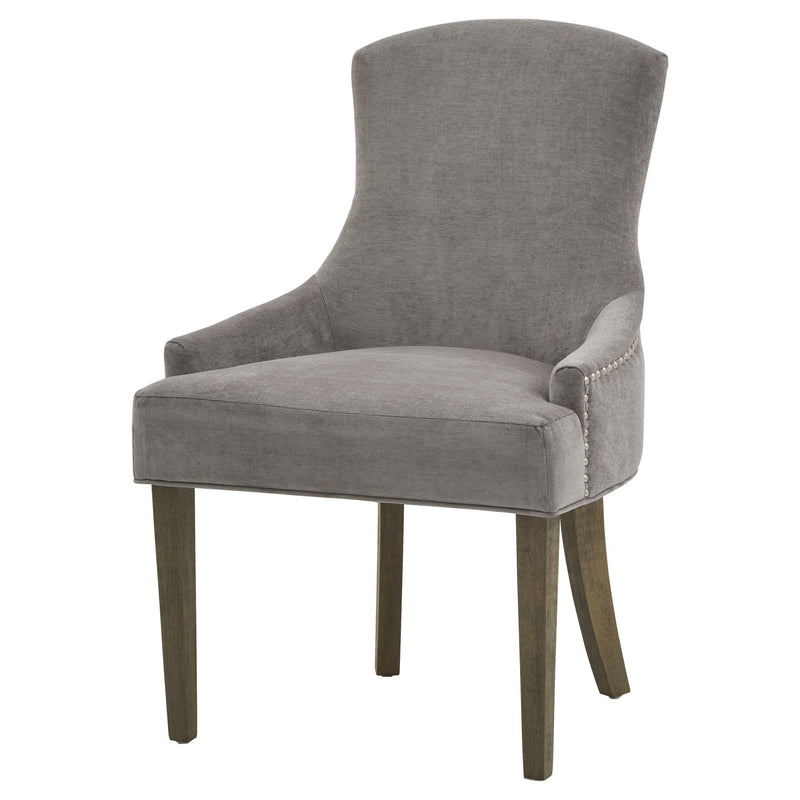 Brockham Rubberwood Dining Chair | Ashen Grey | 96cm