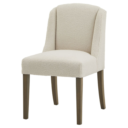 Compton Bouclé Dining Chair | Cream