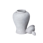 Darcy Stoneware Ginger Jar | Grey | 28cm