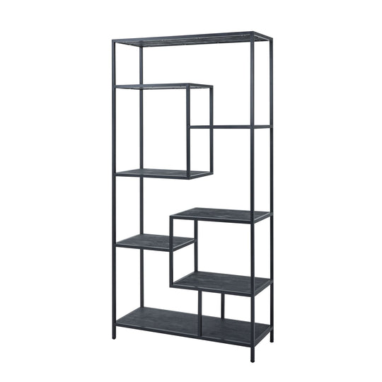 Multi Shelf Unit | Black | 200cm