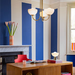 3 Dome Ceiling Light | Brass