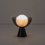 Dome Cordless Table Lamp | Charcoal Grey