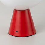 Dome Cordless Table Lamp | Jam Red