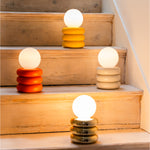 Tube Cordless Table Lamp | Yolk Yellow