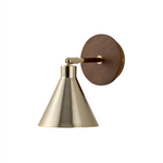 Cone Wall Light | Brass