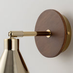 Cone Wall Light | Brass