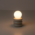 Glow Worm Cordless Table Lamp | Sand