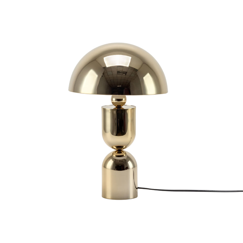 Mushroom Dome Table Lamp | Brass