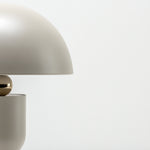 Mushroom Dome Table Lamp | Sand