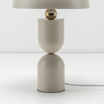 Mushroom Dome Table Lamp | Sand