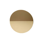 Round Diffuser Wall Light | Brass