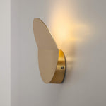 Round Diffuser Wall Light | Brass