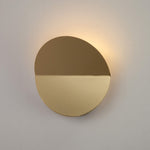 Round Diffuser Wall Light | Brass