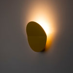 Round Diffuser Wall Light | Yellow