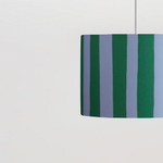 Striped Lamp Shade | Blue/Green