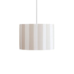 Striped Lamp Shade | Sand/White