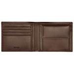 Men's Classic Smooth Leather Wallet | Brown