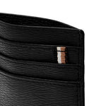 Men's Iconic Leather Card Holder | Black