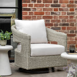 Outdoor Hvar Swivel Chair | Grey