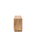 Iowa Rustic 4 Door Mango Wood Sideboard | Natural