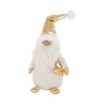 Santa Claus Gonk | White & Gold | 33cm